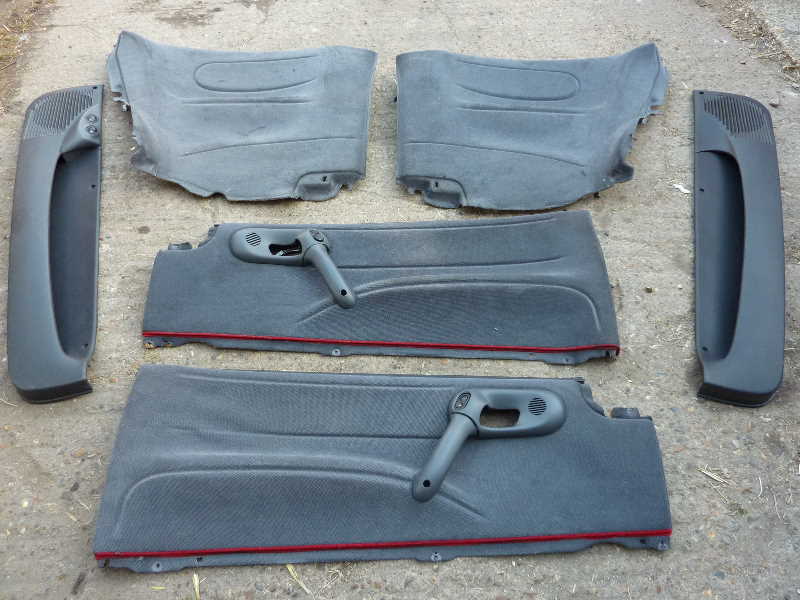 Corsa B GSi Door Cards Rear Seat Parcel Shelf